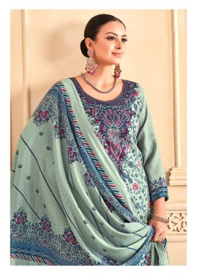 sitaara by skt suits pashmina woolen dress material catalogue at wholesale rate dress material catalogs
