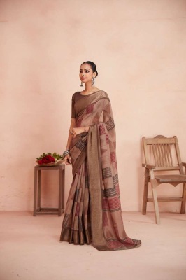 sr presents Meera Queen Chanderi Jequard Border designer saree catalogue wholesaler  sarees catalogs