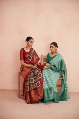 sr presents Meera Queen Chanderi Jequard Border designer saree catalogue wholesaler  sarees catalogs