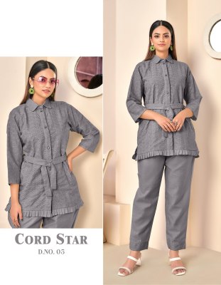 tunic house by co ord set fancy cotton co ord set catalog at wholesale price kurtis catalogs