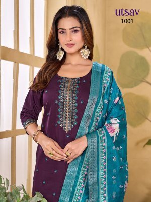 Banwery Utsav Pure Viscose Readymade Suit Catalogue Pcs Wholesale Rate  readymade suit catalogs