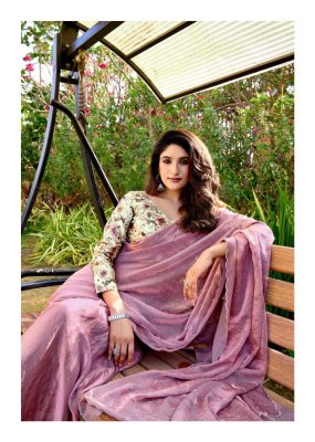 utopia vol 6 by L T Fashion Exclusive NC Malai silk with fancy saree and printed blouse collection sarees catalogs