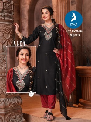 veda by Kaya 3 piece concept readymade suit with affordable rate readymade suit catalogs