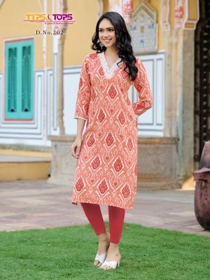 viana vol 2 by tips and tops heavy reyon printed kurti catalogue at low rate kurtis catalogs