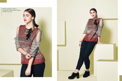 wild flair edition vol 7 by Eternal Superior muslin printed western top catalogue with affordable rate western wear catalogs