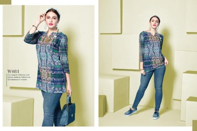 wild flair edition vol 7 by Eternal Superior muslin printed western top catalogue with affordable rate western wear catalogs
