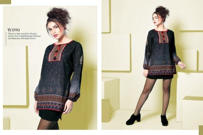 wild flair edition vol 7 by Eternal Superior muslin printed western top catalogue with affordable rate western wear catalogs