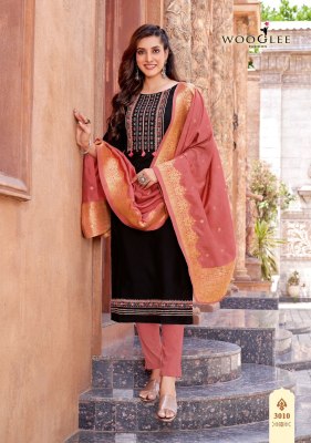 wooglee by madhurya vol 2 reyon handwork and embroidered kurti pant and dupatta at wholesale price kurtis catalogs