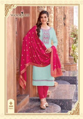 wooglee by madhurya vol 2 reyon handwork and embroidered kurti pant and dupatta at wholesale price kurtis catalogs
