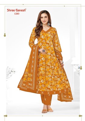 zaanat vol 2 by Shree ganesh Heavy Cotton Anarkali Style readymade suit catalogue with low rate readymade suit catalogs