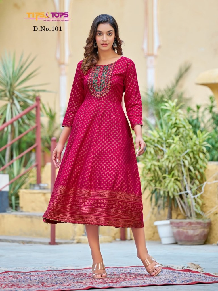 Latest New Designer Ladies Kurti at Rs 550 | Tail Cut Kurti in Surat | ID:  25238973873